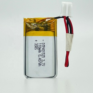 Batteria omologata BIS ai polimeri di litio 3.7v 400mah 802030 602030 602040 batteria per apparecchi portatili - Product Image 2
