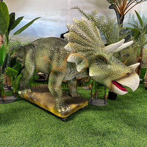 Modelo <span class=keywords><strong>de</strong></span> dinosaurio animado realista para parques temáticos, aventura interior, centros comerciales, aeropuertos, guardería, jardín <span class=keywords><strong>de</strong></span> infantes, metal - Product Image 3