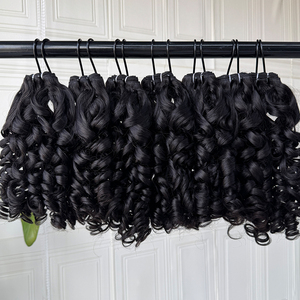 Paquetes de Cabello Humano Natural Rizado y Voluminoso de Camboya, Color Natural, Calidad Duradera, Venta al Por Mayor - Product Image 4