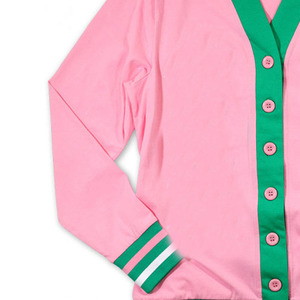 เสื้อคาร์ดิแกนถักแบบกำหนดเองสำหรับผู้ชาย เสื้อคาร์ดิแกนผ้าฝ้ายถัก เสื้อแจ็คเก็ตสปอร์ตแบบติดกระดุม เสื้อสเวตเตอร์แบบมีซิป สวมใส่สบายๆ ในฤดูใบไม้ร่วง สามารถปรับแต่งได้ - Product Image 6