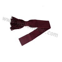Nouvelles écharpes de cérémonie OES sur mesure de haute qualité avec épaulettes, en matière Mylar Viscose, pour l'Ordre de l'Étoile Orientale, avec logo personnalisé