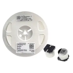 UF 2.2uF 68uF 1uF 330uF 1000uF 680uF 100nF 3.3uF 820uF 80V 200V 160V 450V 4V 129mA SMD 알루미늄 전해 커패시터