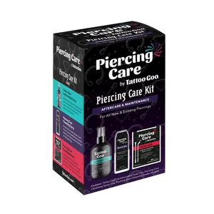Cost Effective Affordable Antibacterial Unisex Complete Piercing Cleaning Care Kit