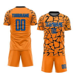 Highest Quality Adults Soccer Wear Automated Cutting Football Jersey Set-Training Wear Tops Shirts Uniforms - Product Image 1