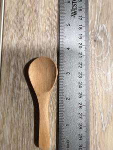 Wholesale Cheap Price Degradable <b>Disposable</b> Wooden Spoon Utensils <b>Tableware</b> for Eating Mixing Stirring Long Handle Spoon India - Product Image 5