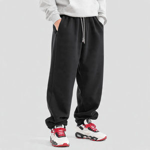 Pantalon de survêtement en molleton surdimensionné 450GSM pour hommes, streetwear d'hiver, pantalon de pyjama, jogging pour hommes, pantalon de survêtement pour hommes - Product Image 5