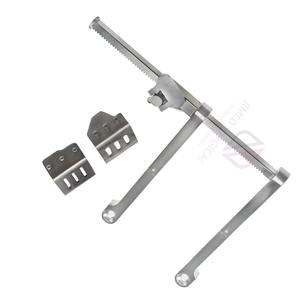 Écarteur manuel à 2 lames en acier inoxydable réglable pour chirurgie thoracique, réutilisable, certifié CE, instrument chirurgical de classe - Product Image 2