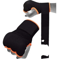 Bandages de boxe avec rembourrage en gel pour les jointures, intérieur élastique, bandages rapides, protection des poings, gants de boxe, logo personnalisé, couleur et taille pour hommes