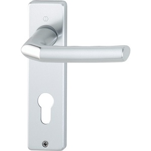 ชุดมือจับสั้นแบบสี่เหลี่ยม Birmingham 1117/202KP HOPPE อลูมิเนียม F1 PZ สำหรับเฟอร์นิเจอร์ - Product Image 1