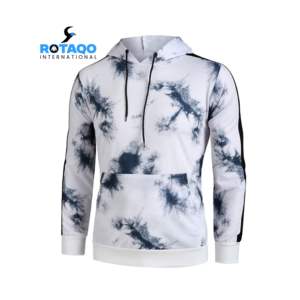 Sweat-shirt à fermeture éclair intégrale pour homme, coupe décontractée, poids moyen, doublé en sherpa, imperméable - Product Image 1