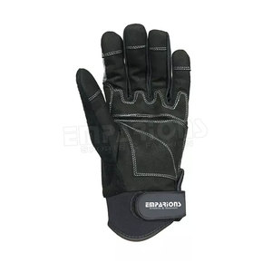 Gants mécaniques avec Logo personnalisé en cuir à bas prix, gants mécaniques de sécurité des mains à vendre - Product Image 5