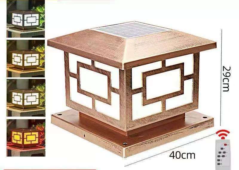 40 cm  gold with 4 color mode