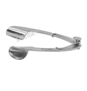 Sauer เครื่องตรวจตาสำหรับทารกใบมีดพลาสติกเหล็กคุณภาพสูง8มม. ผิวด้านทึบมีการแพร่กระจาย20มม. 100% การรับประกันคุณภาพโดยรวม! - Product Image 1