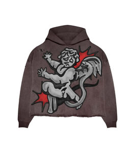 Drop shoulder hombres gráfico impreso de gran tamaño casual unisex sudaderas con capucha ropa marca personalizada sudaderas con capucha impresas baratas sudaderas con capucha impresas - Product Image 6