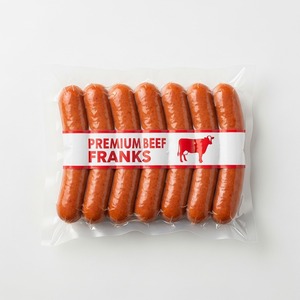 Hot-dogs de bœuf surgelé à la saveur riche et à la texture lisse, idéal pour griller les chaînes de restauration rapide et les distributeurs - Product Image 6