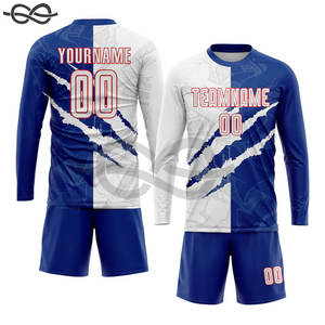 Direct d'usine Maillot de football personnalisé Enfants Rétro Vintage Vêtements de football personnalisé Rétro Vintage Football Clubs de football France Vente en gros - Product Image 3