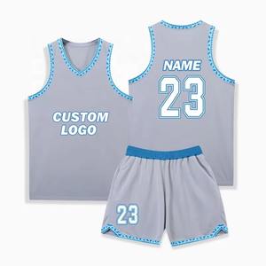 Uniformes de Baloncesto Cómodos, Nueva Llegada, Precio al por Mayor, Uniformes de Baloncesto Lisos para Hombre, Diseño Premium de Alta Calidad en Venta - Product Image 1