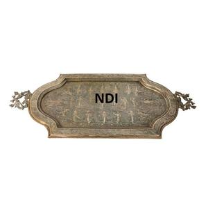 Bandeja de desayuno y catering hecha a mano, bandeja de Decoración de mesa de vajilla para uso en cocina, bandeja de madera personalizada - Product Image 1