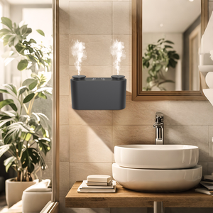 Cnus x4twin Đài phát thanh-hình dạng bạc đen màu xanh lá cây màu kép vòi phun ứng dụng/cảm ứng nút điều khiển tinh khiết hương thơm dầu không khí khuếch tán - Product Image 4