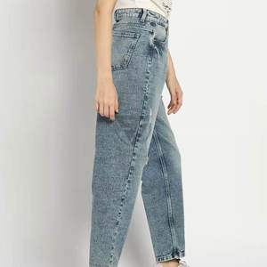 Jeans de Alta Calidad para Mujer, Pantalones Brillantes con Lentejuelas, Denim de Cintura Alta, Casuales, Efecto Segunda Piel, Corte Recto - Product Image 3