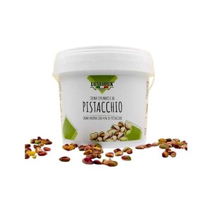Seau Maxi de crème pistache à saveur de vanille de qualité supérieure 3kg de délicieuse crème à tartiner pour boulangerie et supermarché - Product Image 4