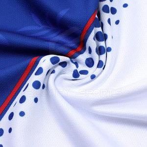 Uniforme de fútbol con logotipo personalizado de alta calidad de secado rápido y estilo alto para adultos al por mayor en Stock - Product Image 4