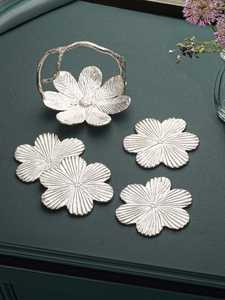 ที่รองแก้วทองเหลืองวินเทจคุณภาพสูง ปรับแต่งได้ ที่รองแก้วขัดเงาอย่างดีสำหรับตกแต่งบ้าน สไตล์คลาสสิก มีหลายขนาด - Product Image 3