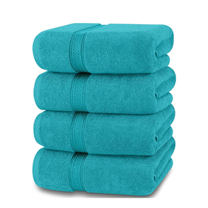 ผ้าขนหนูคอตตอนเทอร์รี่100% สไตล์ไม่เหมือนใครผ้าขนหนูสำหรับอาบน้ำดีไซน์ใหม่ผ้าขนหนูคอตตอนปริมาณปริมาณมากแบบนอนวูฟเวน - Product Image 1