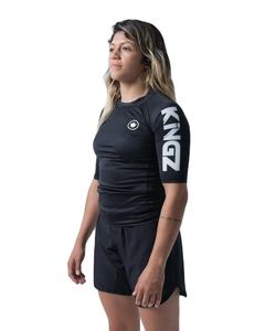 Logo personnalisé unisexe Rush Guard Compression chemise Jiu-Jitsu BJJ classé à manches longues MMA Rashguard hommes femmes enfants fait tissu - Product Image 3