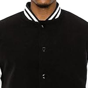 Make Factory Rate Varsity Jacket Trending Fashion Winter Knitted Jacket with Customized Logo - Product Image 2