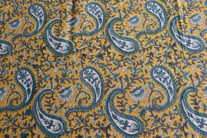 Parure de lit en coton cambriqué imprimé à la main motif floral avec housses de coussin, textile indien, lavable, produit tendance - Product Image 2