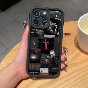 Zucca di Halloween e fantasma modelli completamente coperto bianco Anti impronte digitali morbida custodia del telefono, compatibile con iPhone 17... Pro Max - Product Image 5