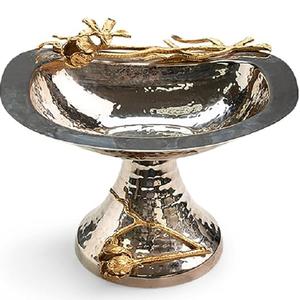 Frutero con acabado antiguo de la mejor calidad en artículos de cocina de Metal, cuenco para servir ensalada, Plato decorativo para mesa de comedor - Product Image 6