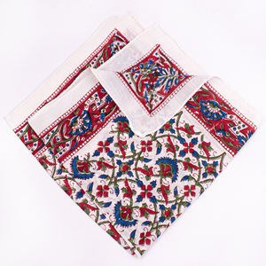 Foulard carré en coton imprimé floral tendance, écologique, doux, respirant, à nouer, pour la tête, le cou et le visage, prix usine - Product Image 2