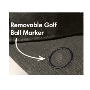 High Quality Golf Caps Design Custom Embroidery Logo 5 Panel Curved Brim Unstructured Golf Club Hats Sport and Outdoor Activity - Product Image 5