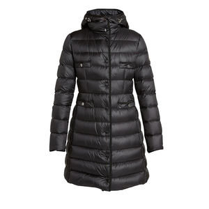Veste longue matelassée pour femmes en gros, veste d'hiver chaude, vêtement d'extérieur de haute qualité, mode, veste longue matelassée pour femmes sur mesure OEM - Product Image 2