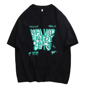 Fashion Top Selling Custom Cotton Workout <b>Shirts</b> <b>Men's</b> Fitness Gym Wear Fitted <b>T</b>-<b>shirts</b> And Sports <b>Collar</b> Puff Printing <b>T</b>-<b>Shirts</b> - Product Image 3