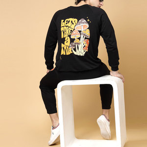 Hommes Nouveau Design Hiver Active Wear Survêtement Ensemble À La Mode Respirant Imprimé Sweat Costume Lourd Uni Solide 100% Coton - Product Image 4