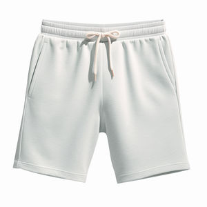 Pantalones cortos de gimnasio de algodón pesado para hombre de cintura media al por mayor pantalones de chándal de lana deportivos de secado rápido transpirables para correr High Street - Product Image 2