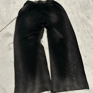 กางเกงจ็อกเกอร์ลำลองโอเวอร์ไซซ์ของผู้ชาย, กางเกงวอร์มซักกลางผ้าแคนวาสแบบผูกเชือกเป็นมิตรกับสิ่งแวดล้อมมาใหม่2025 - Product Image 2