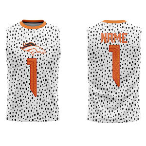 Personalizado 100% poliéster sublimado 7v7 bandera fútbol uniforme Jersey compresión con capucha sin mangas 7v7 Jersey para hombres - Product Image 2