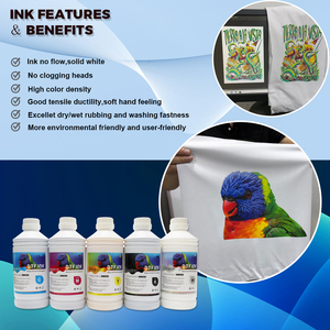 Премиум DTF чернила 1000 мл C <span class=keywords><strong>M</strong></span> Y K заправка теплопередающая печатная краска для DTF струйный принтер Dtf чернила и порошок специально для рынка США - Product Image 5