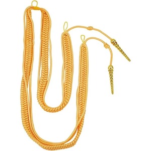 Cordon fil doré Aguillette Aiglet Aglet pour soldat Costume Accessoires Coton Garde d'honneur Art Troupe Officier Epaule - Product Image 1