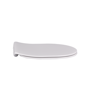 Couvre-siège de toilette blanc brillant thermoformé absorbant les chocs - Product Image 1