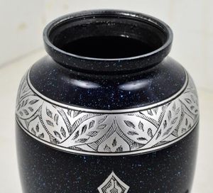 Silver Cross Signed On God Urns Handcrafted Luxury Aluminum Cremation Urn <b>Box</b> Adults <b>Box</b> Keepsakes Urns Funeral <b>for</b> <b>Ashes</b> - Product Image 6