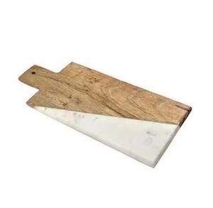 Planche à découper en bois artisanal artisanat haut de gamme et élégant fini naturel disponible en bas quantité minimale de commande - Product Image 3