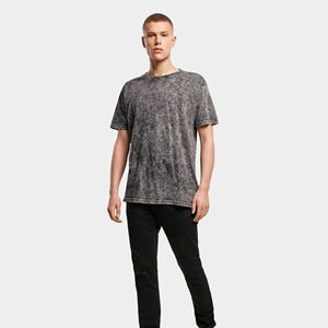 Camisetas de hombre de aspecto elegante de calidad superior, diseño sólido, logotipo personalizado, ropa de calle impresa, camiseta serigrafiada para hombre - Product Image 1