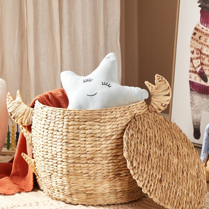 High Quality Natural Water Hyacinth Storage <b>Baskets</b> for Organizing <b>Animal</b> Shaped Cheap Price From Vietnam B2B Factory - Product Image 5