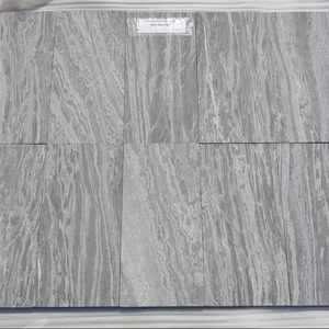 กระเบื้องเส้นหินชนวนควอตซ์ไซต์สีดำสไตล์อินเดียสำหรับตกแต่งโรงแรมผนังภายนอกและภายใน - Product Image 1