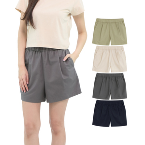 Pantalon personnalisé pour femmes Short facile coton vierge 100% confortable doux au toucher de haute qualité 177 GMS - Product Image 1